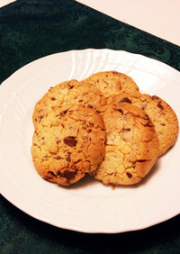 小麦粉なしのチョコチップクッキー