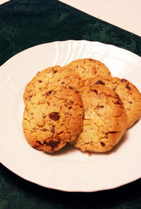小麦粉なしのチョコチップクッキー