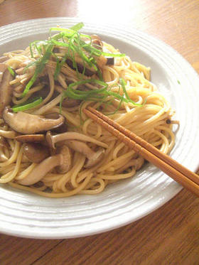 和風きのこスパゲティー