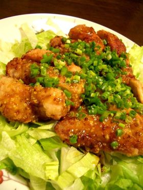☆さくっとチキンのオイスターソース☆