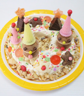 子どもと作ろう!クリスマスリースケーキ