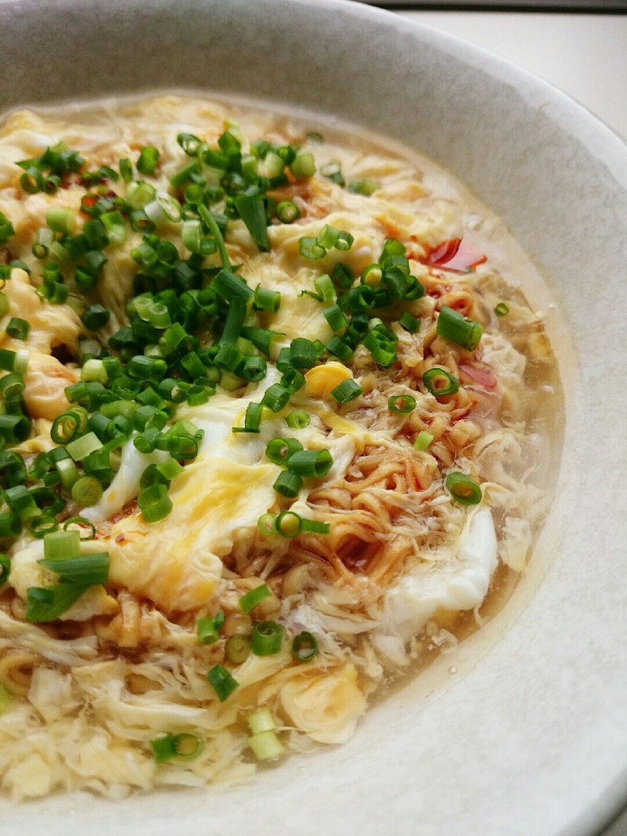 チキンラーメンDE酸辣湯麺の画像