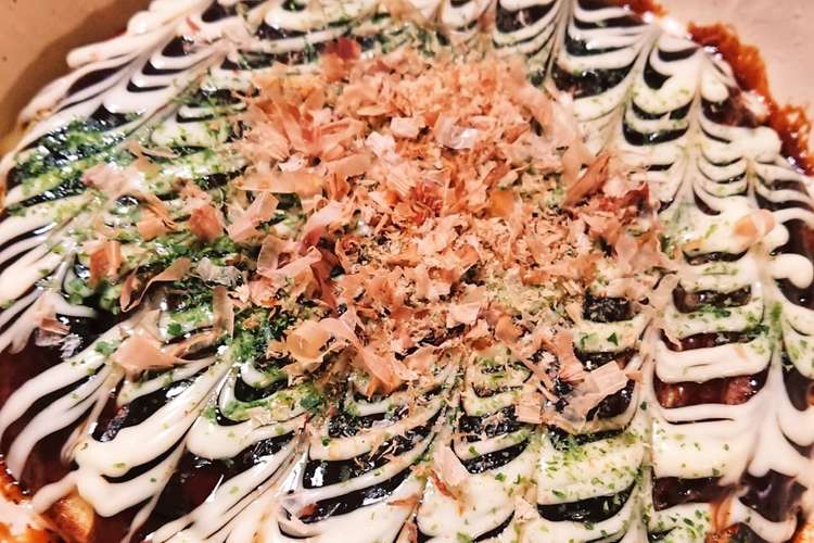 めんつゆと小麦粉で簡単絶品お好み焼き レシピ 作り方 By 果帆たん クックパッド 簡単おいしいみんなのレシピが352万品