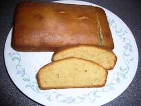 普通のパウンドケーキ