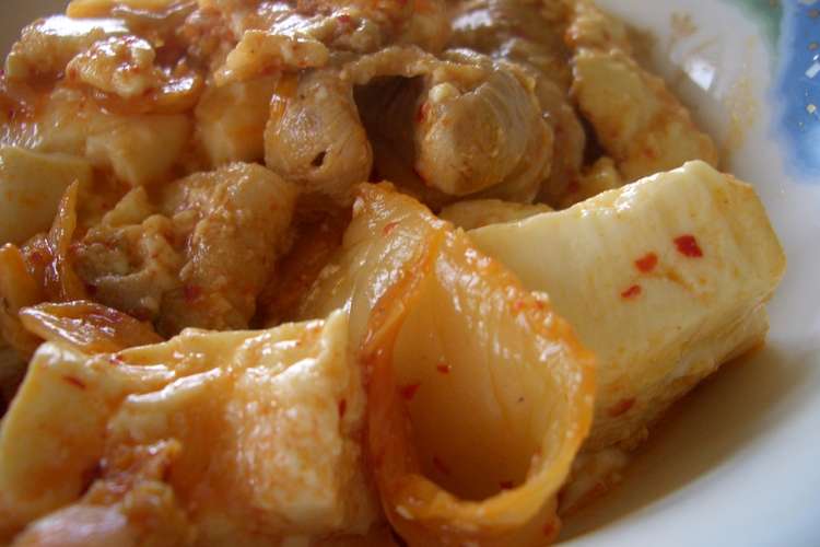 私のダイエットメニュー 豚キムチ豆腐 レシピ 作り方 By りょうこっち クックパッド
