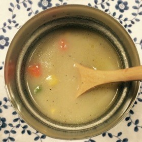 スープジャーで簡単⭐️即席シチューの画像