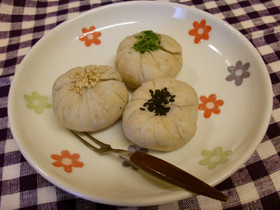 里芋の茶巾しぼり~ほんのり味噌風味~