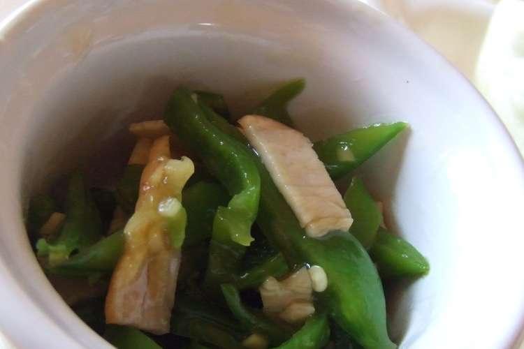 レンジで ピーマンのちっちゃなお惣菜 レシピ 作り方 By しおかつを クックパッド 簡単おいしいみんなのレシピが352万品