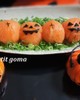 サーモンで簡単ハロウィンパンプキン寿司♪