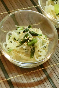 白滝と小松菜の副菜