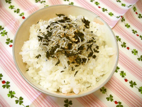 レンジでチャチャと☆ お茶ふりかけ