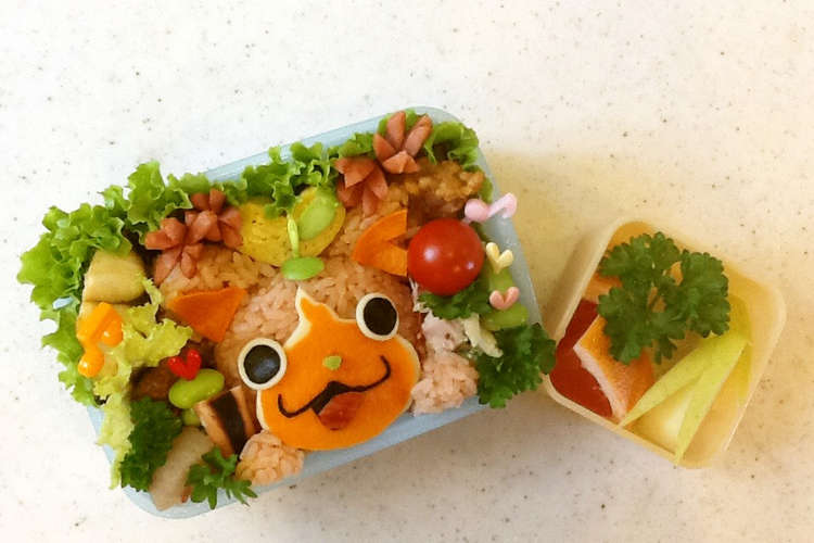 妖怪ウォッチ ミカンニャンのキャラ弁 レシピ 作り方 By あそりママ クックパッド 簡単おいしいみんなのレシピが354万品