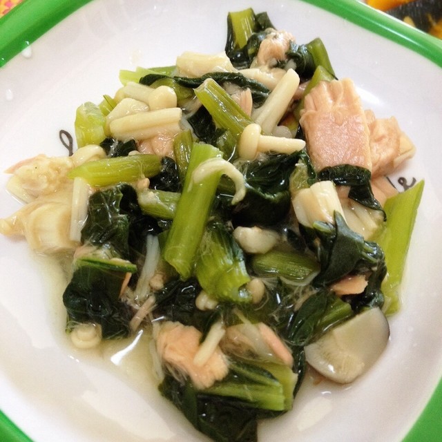 離乳食完了期 小松菜とツナのおひたし レシピ 作り方 By ゆかっち クックパッド