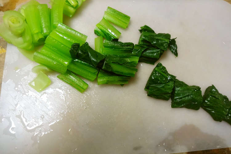 方 小松菜 茹で 小松菜の栄養を逃がさない茹で方。生では食べれない？