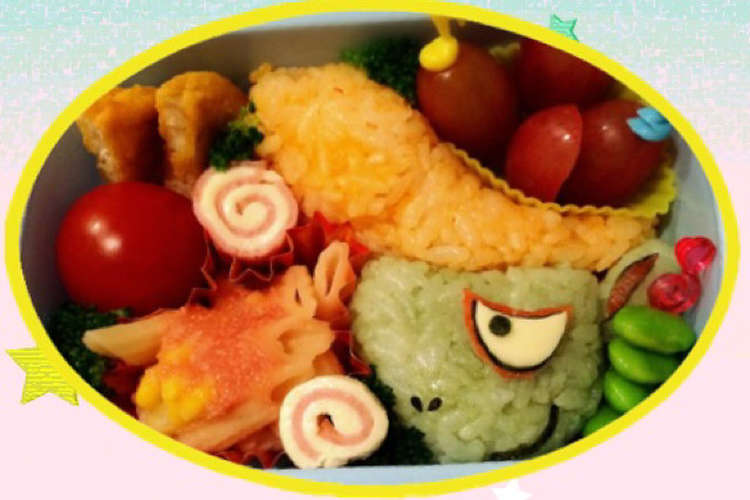 園児キャラ弁 グレるりん 妖怪ウォッチ レシピ 作り方 By An An クックパッド 簡単おいしいみんなのレシピが359万品