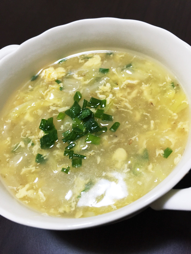 白菜☆とろとろ白菜の卵スープの画像