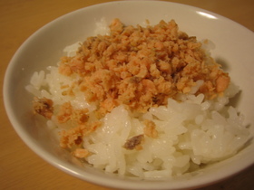 お鍋ひとつで出来ちゃう!鮭フレーク♪