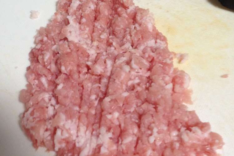 ひき肉より美味しい バラ肉で手作りひき肉 レシピ 作り方 By Mirano100 クックパッド 簡単おいしいみんなのレシピが354万品