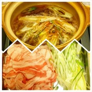 出汁しゃぶ(豚しゃぶ)の写真
