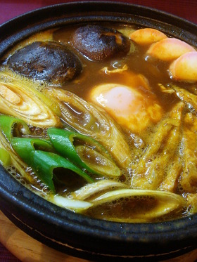 カレー煮込みうどん