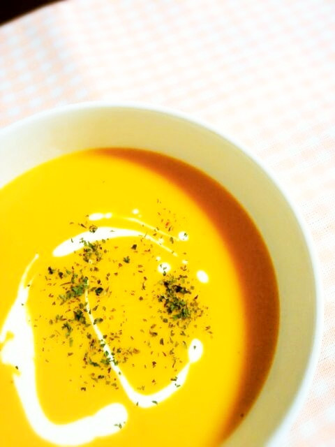 スーププロセッサー♡かぼちゃのポタージュの画像