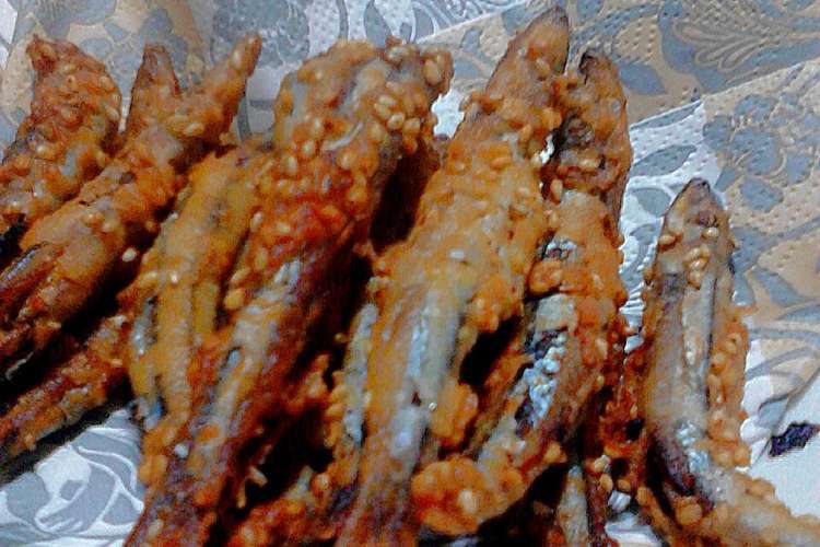 調理室ヨリ 簡単 きびなごの胡麻唐揚げ レシピ 作り方 By ふーみんbaba クックパッド 簡単おいしいみんなのレシピが361万品