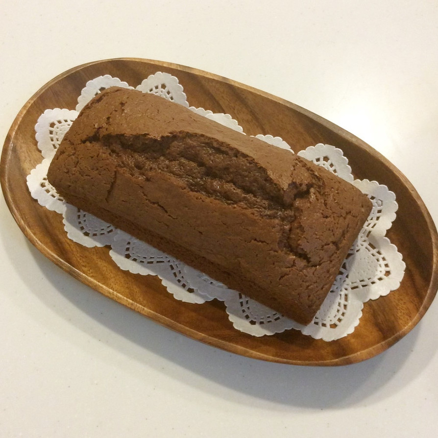 超簡単♡チョコレートパウンドケーキの画像