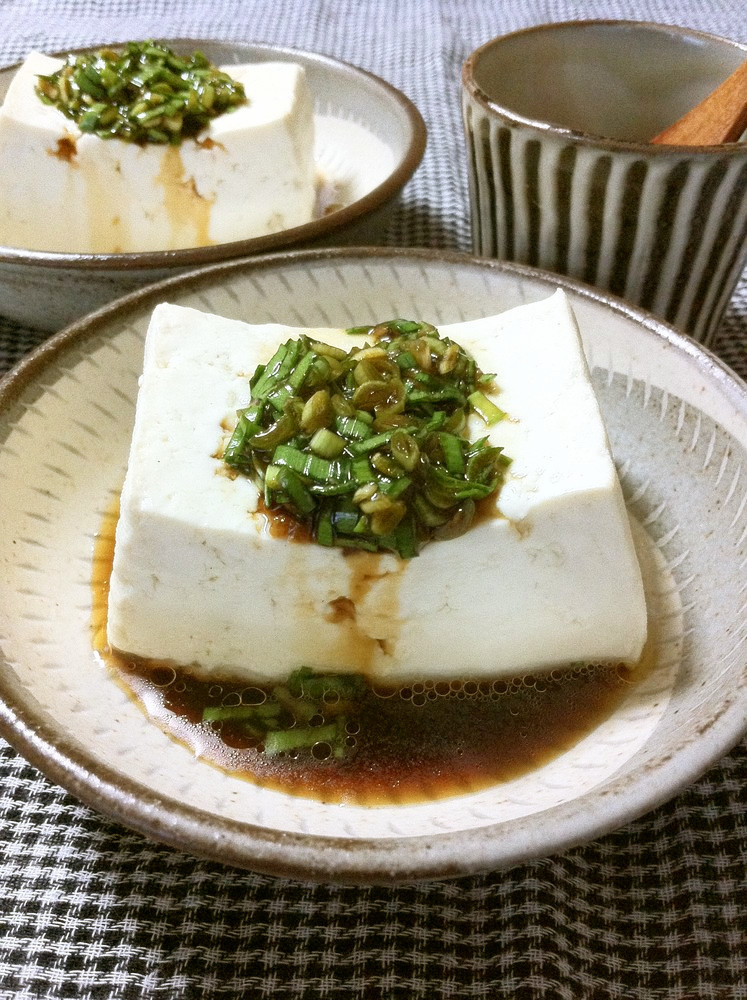 湯豆腐（ニラだれ）の画像