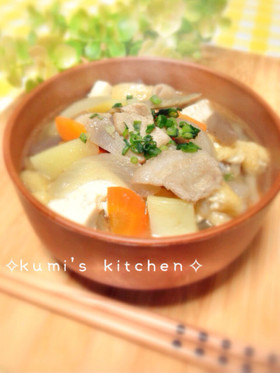 イチバン美味しい絶品豚汁❀♡簡単具沢山♡