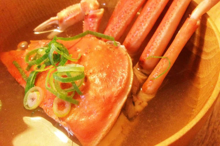 冬絶品 せこ蟹 せこかに のお味噌汁 レシピ 作り方 By すみッコぐらし クックパッド