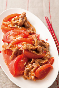 トマトと豚肉の炒め物