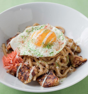 お手軽なのに本格派風味!お好み焼うどん