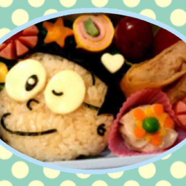 園児キャラ弁 のび太くん ドラえもん レシピ 作り方 By An An クックパッド 簡単おいしいみんなのレシピが353万品