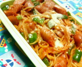お弁当用に☆簡単&しっかり味のナポリタン