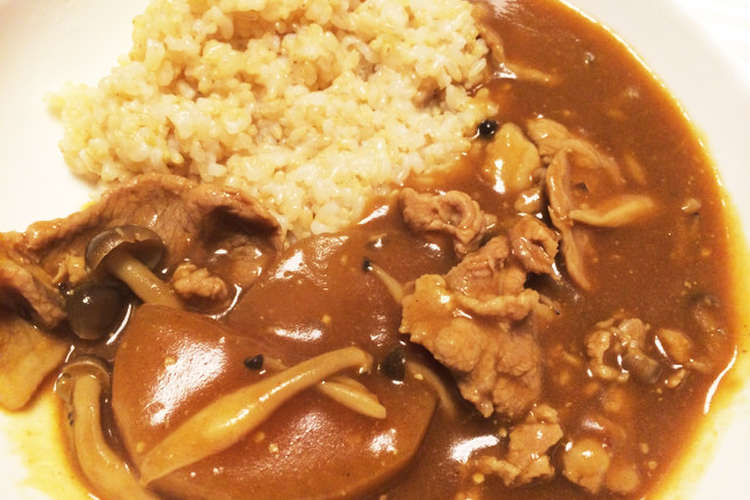 大根煮物アレンジ 出汁で簡単大根カレー レシピ 作り方 By Bowbow クックパッド