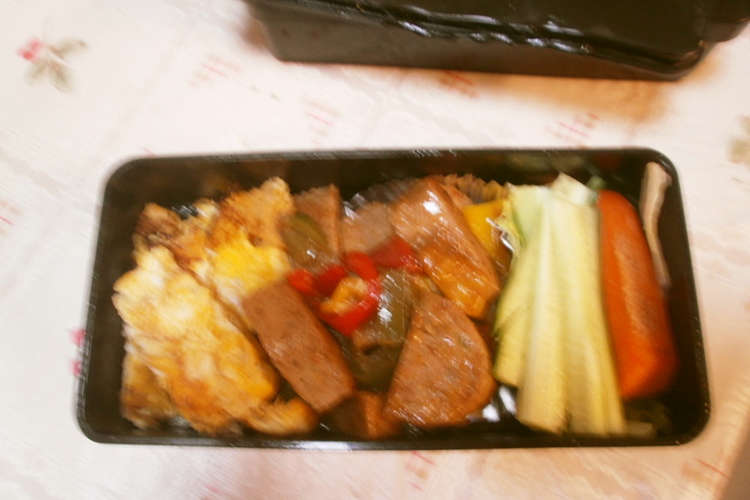 お弁当 業務スーパーハンバーグ レシピ 作り方 By Yumi4551 クックパッド