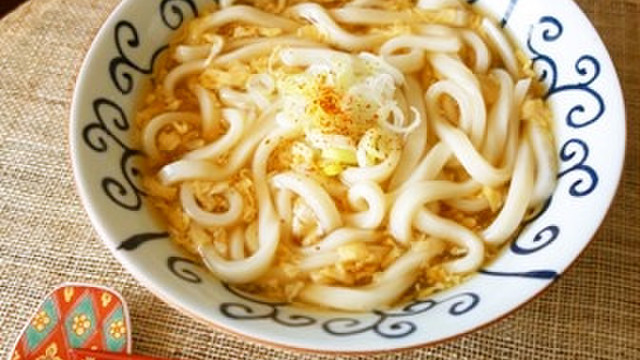 とろとろ卵のかき玉うどん レシピ 作り方 By Y ｓ クックパッド