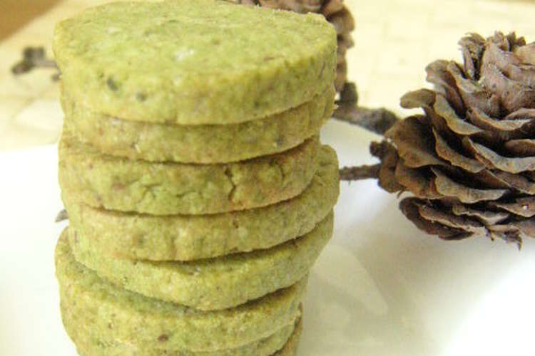 抹茶アイスボックスクッキー レシピ 作り方 By じゅん１３ クックパッド 簡単おいしいみんなのレシピが357万品