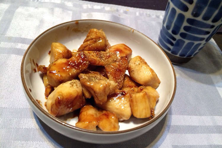 小腹満足のメープルチキン焼き レシピ 作り方 By 夜型空腹の漫画家 クックパッド 簡単おいしいみんなのレシピが359万品