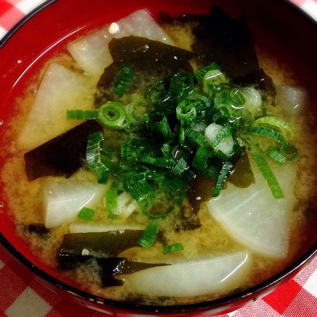 わかめと大根の味噌汁 レシピ 作り方 By 笑くぼ クックパッド 簡単おいしいみんなのレシピが350万品