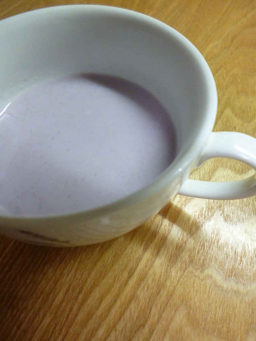 紫キャベツのスープの画像