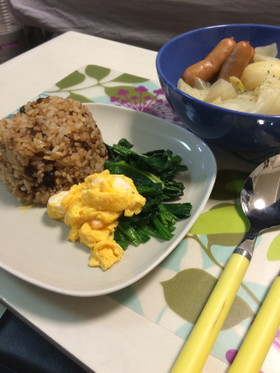 和洋折衷☆ドライトマトの炊き込みご飯