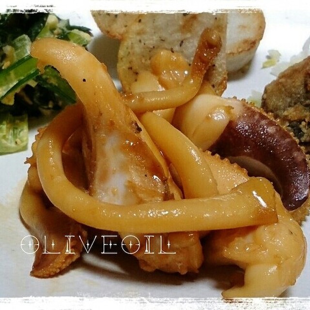 生姜風味のモンゴウイカの照り焼き レシピ 作り方 By Olivecook クックパッド 簡単おいしいみんなのレシピが353万品