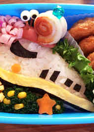 みんなが作ってる キャラ弁 新幹線 Maxのレシピ クックパッド 簡単おいしいみんなのレシピが358万品