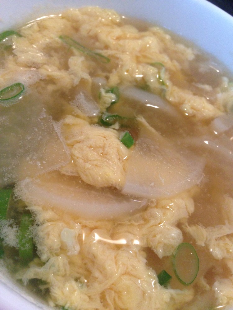 大根玉子味噌スープの画像