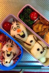 オラフのキャラ弁