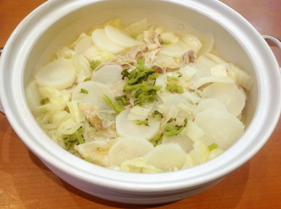 豚 大根 白菜の重ね煮の画像