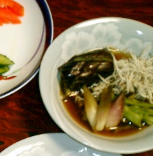 白魚とお好み野菜の炊き合わせの画像