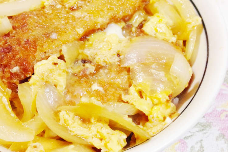 豚バラで簡単カツ丼 レシピ 作り方 By あるばど クックパッド 簡単おいしいみんなのレシピが360万品