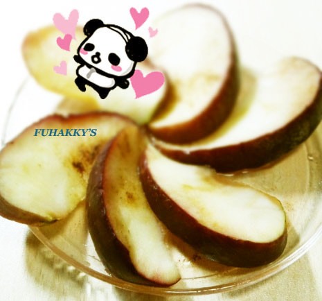 りんごが甘くなる！！りんごのコンポートの画像